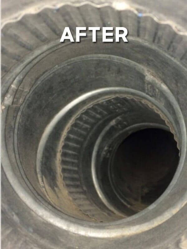 Dryer vent cleaning