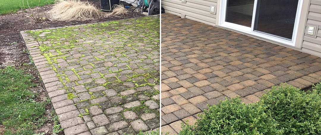 Pressure washing