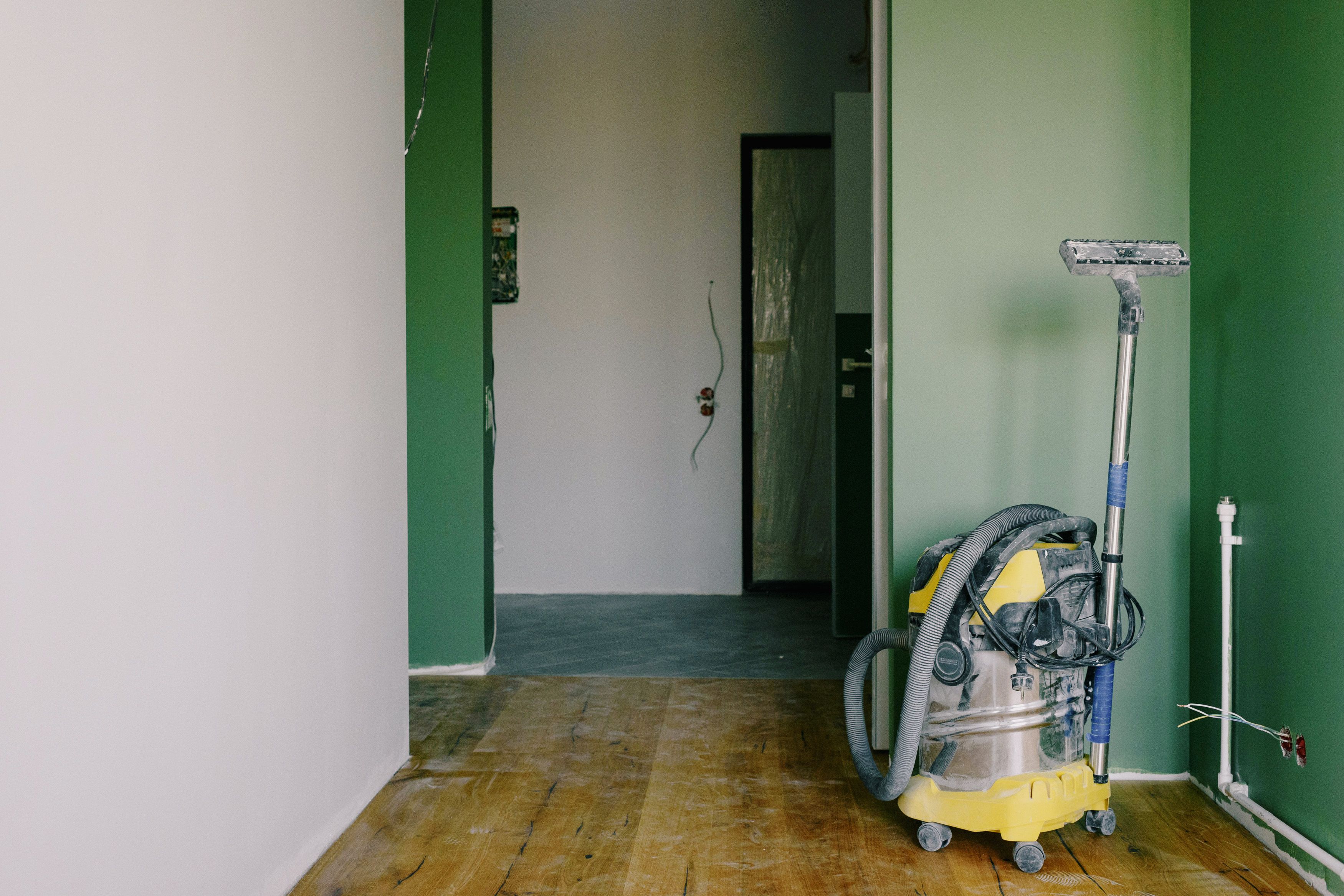Post-construction cleaning